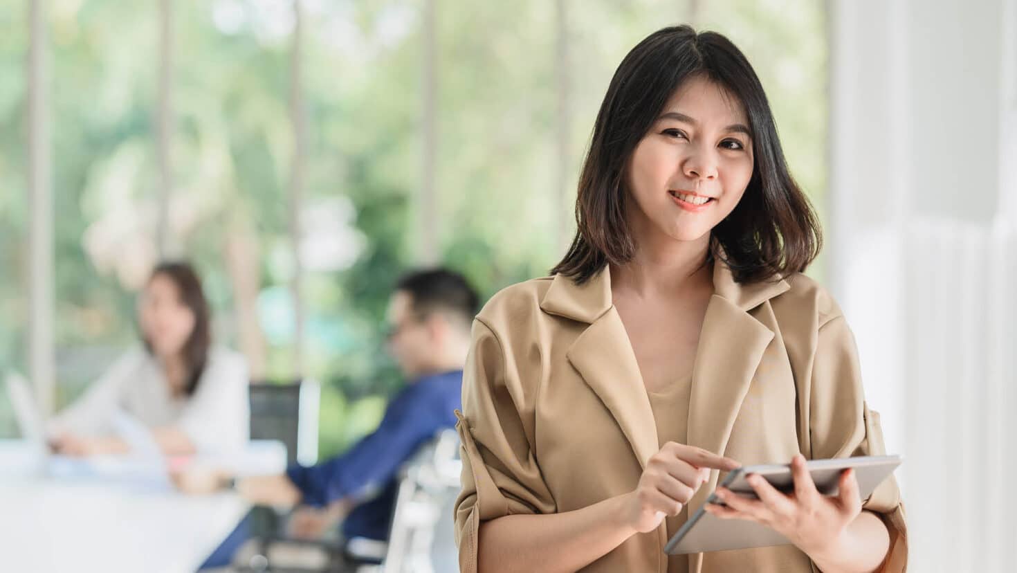 Women returning to work