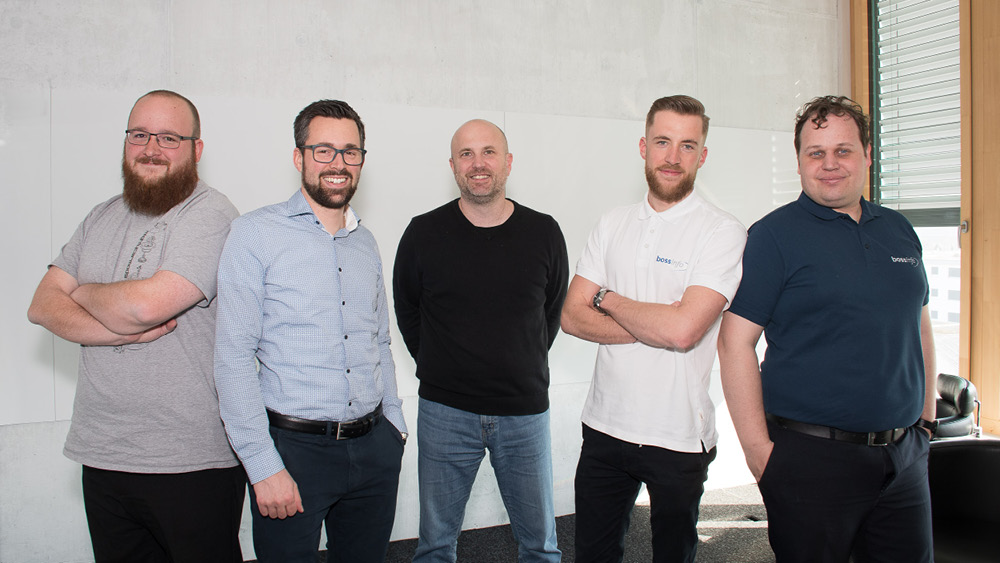 Das Entwicklerteam von bossEPR in Langenthal